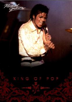 2011 Panini Michael Jackson #55 Michael did not embark on a solo concert tour Front