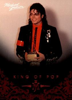 2011 Panini Michael Jackson #102 Michael won a total of 26 American Music Award Front