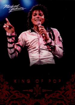 2011 Panini Michael Jackson #103 In the Moonwalker arcade game, Michael used da Front