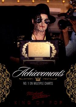 2011 Panini Michael Jackson #127 1983: No. 1 on Multiple Charts Front