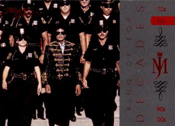 2011 Panini Michael Jackson #139 Michael's Bad World Tour consisted of an amazi Front