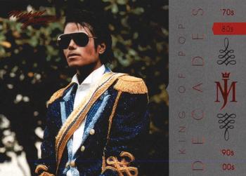 2011 Panini Michael Jackson #141 In 1984, President Ronald Reagan personally pr Front