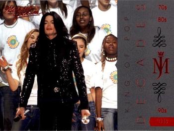 2011 Panini Michael Jackson #161 In March 2007, Michael Jackson visited with mo Front