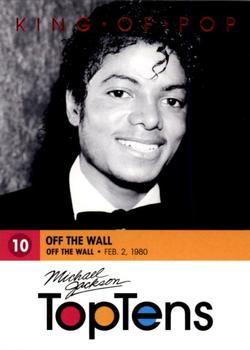 2011 Panini Michael Jackson #164 Off The Wall - Feb. 2, 1980 Front