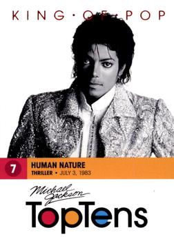 2011 Panini Michael Jackson #168 Human Nature - July 3, 1983 Front