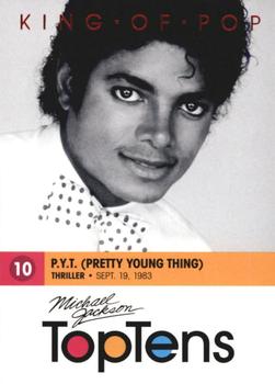 2011 Panini Michael Jackson #169 P.Y.T. (Pretty Young Thing) - Sept. 19, 1983 Front