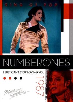 2011 Panini Michael Jackson #184 I Just Can't Stop Loving You - 1987 Front