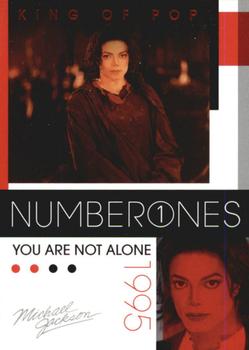 2011 Panini Michael Jackson #190 You Are Not Alone - 1995 Front