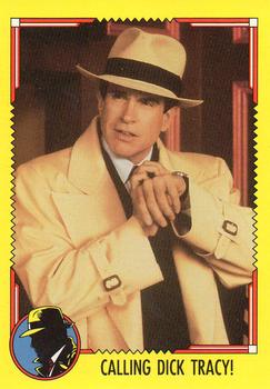 1990 O-Pee-Chee Dick Tracy Movie #23 Calling Dick Tracy! Front