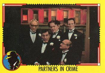 1990 O-Pee-Chee Dick Tracy Movie #34 Partners in Crime Front