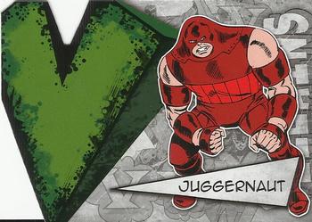 2012 Upper Deck Marvel Beginnings S3 - Villains Die Cut #V17 Juggernaut Front