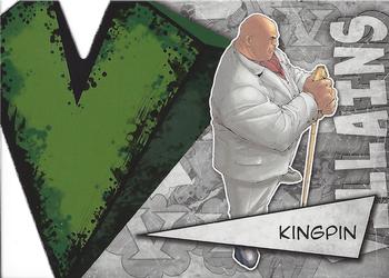 2012 Upper Deck Marvel Beginnings S3 - Villains Die Cut #V19 Kingpin Front