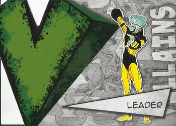 2012 Upper Deck Marvel Beginnings S3 - Villains Die Cut #V21 Leader Front