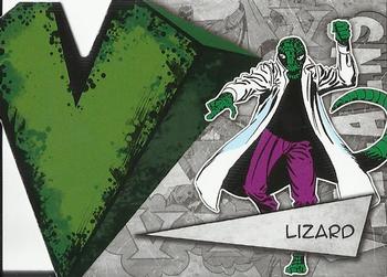 2012 Upper Deck Marvel Beginnings S3 - Villains Die Cut #V22 Lizard Front
