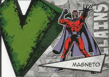 2012 Upper Deck Marvel Beginnings S3 - Villains Die Cut #V24 Magneto Front
