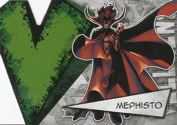 2012 Upper Deck Marvel Beginnings S3 - Villains Die Cut #V26 Mephisto Front