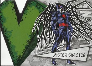 2012 Upper Deck Marvel Beginnings S3 - Villains Die Cut #V27 Mister Sinister Front
