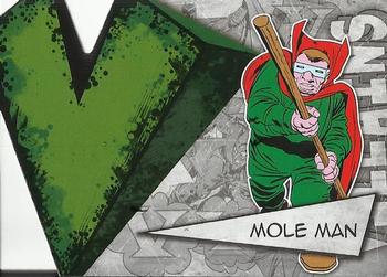 2012 Upper Deck Marvel Beginnings S3 - Villains Die Cut #V29 Mole Man Front