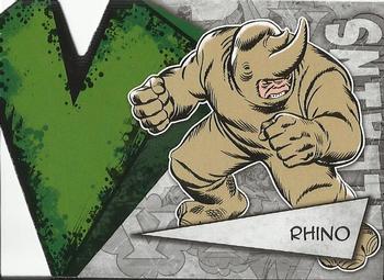 2012 Upper Deck Marvel Beginnings S3 - Villains Die Cut #V34 Rhino Front