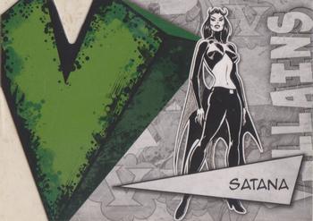 2012 Upper Deck Marvel Beginnings S3 - Villains Die Cut #V37 Satana Front