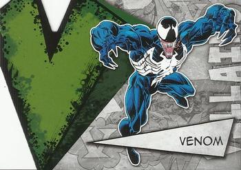 2012 Upper Deck Marvel Beginnings S3 - Villains Die Cut #V45 Venom Front