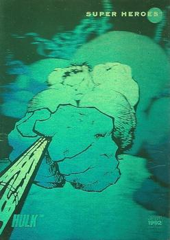 1992 Impel Marvel Universe - Holograms #H-1 Hulk Front