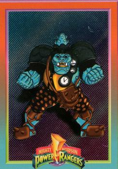 1994 Collect-A-Card Mighty Morphin Power Rangers (Walmart) - Power Foils #3 Squatt Front