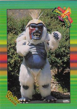 1995 Collect-A-Card Power Rangers The New Season Retail #3 Kongador Front