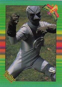 1995 Collect-A-Card Power Rangers The New Season Retail #7 Claybrain Front