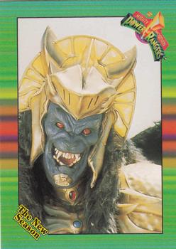 1995 Collect-A-Card Power Rangers The New Season Retail #15 Goldar Front