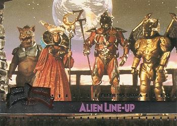 1995 Ultra Mighty Morphin Power Rangers: The Movie #16 Alien Line-Up Front