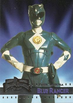 1995 Ultra Mighty Morphin Power Rangers: The Movie #6 Blue Ranger Front