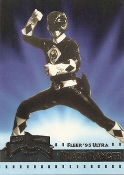 1995 Ultra Mighty Morphin Power Rangers: The Movie #7 Black Ranger Front
