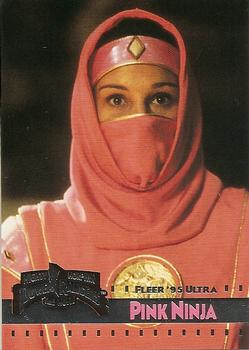 1995 Ultra Mighty Morphin Power Rangers: The Movie #83 Pink Ninja Front