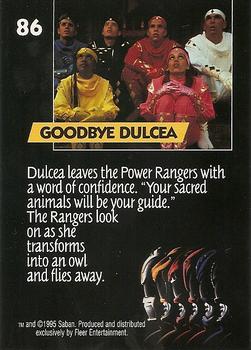 1995 Ultra Mighty Morphin Power Rangers: The Movie #86 Goodbye Dulcea Back