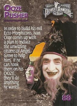 1995 Ultra Mighty Morphin Power Rangers: The Movie #88 Ooze Pusher Back