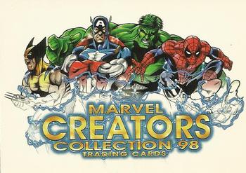 1998 Marvel Creators Collection #NNO Marvel Creators Collection 98 Front