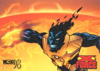 1998 Marvel Creators Collection #45 Sunspot Front