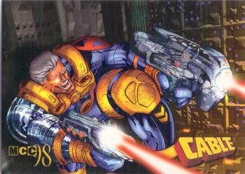 1998 Marvel Creators Collection #55 Cable Front