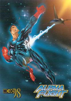 1998 Marvel Creators Collection #69 Radius Front