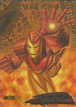 1998 Marvel Creators Collection - Editor's Choice #8 Iron Man Front