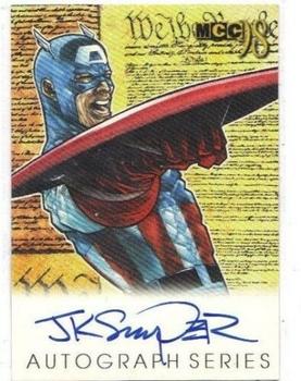 1998 Marvel Creators Collection - Autographs #A4 John K. Snyder Front