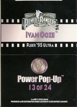 1995 Ultra Mighty Morphin Power Rangers: The Movie - Power Pop-Ups #13 Ivan Ooze Back