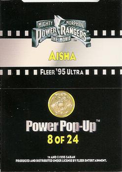 1995 Fleer Ultra Power Rangers Movie Power Pop-Ups 