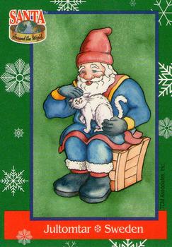 1995 TCM Santa Around the World: Santa & Snowflakes #10 Jultomtar Front
