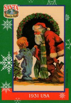 1995 TCM Santa Around the World: Santa & Snowflakes #17 1931 USA Front