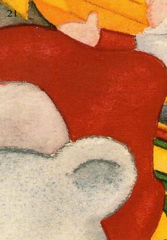 1995 TCM Santa Around the World: Santa & Snowflakes #21 1901 Germany Back