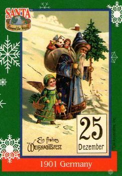 1995 TCM Santa Around the World: Santa & Snowflakes #21 1901 Germany Front
