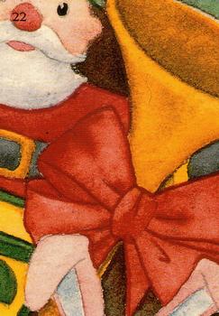 1995 TCM Santa Around the World: Santa & Snowflakes #22 1910 Europe Back