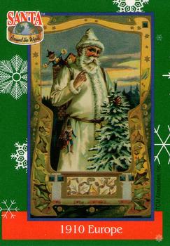 1995 TCM Santa Around the World: Santa & Snowflakes #22 1910 Europe Front